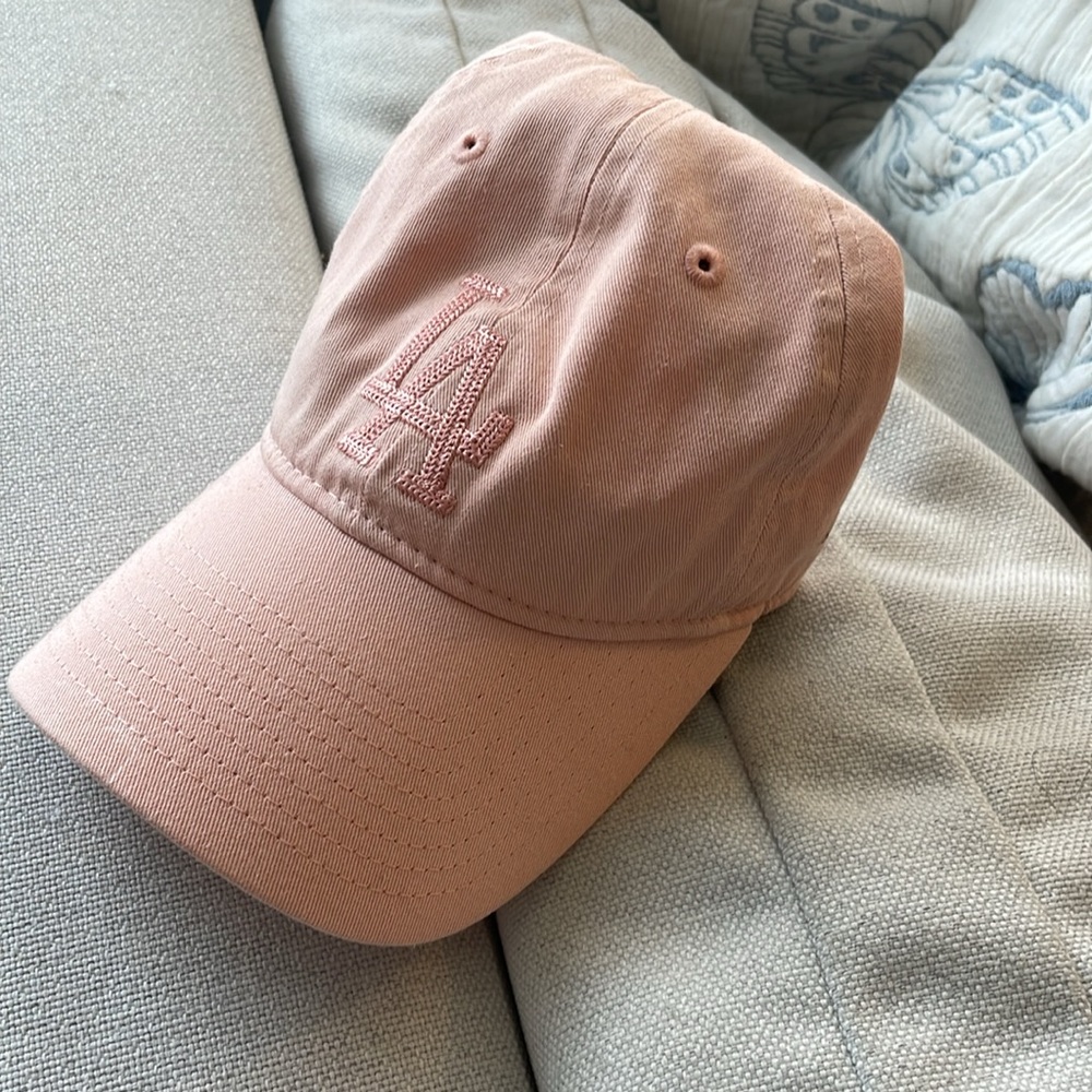 Pink Dodgers Baseball hat